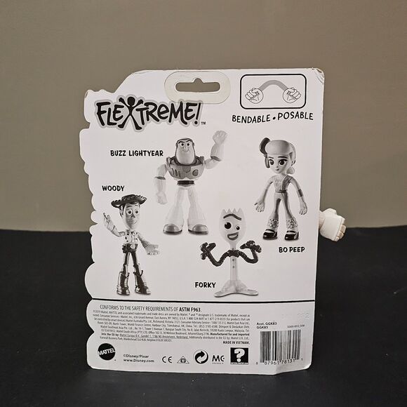 New Toy Story 4 Buzz Lightyear Flextreme Toy Bendable 7 Inch - Picture 2 of 2